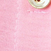 Georgette rövid harang ruha - világos rózsaszín, gumirozott derékrésszel és övvel ellátva