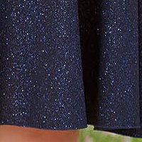 - StarShinerS dark blue dress lycra with glitter details cloche with elastic waist