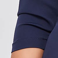 Rochie din stofa elastica pana la genunchi tip creion cu imprimeu floral digital - StarShinerS