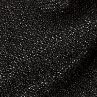 Rochie din crep neagra tip creion crapata pe picior cu umeri cu volum - StarShinerS