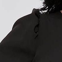 Fekete midi ceruza ruha rugalmas szövetből - StarShinerS