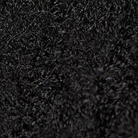 Fekete midi kötött ceruza ruha bolyhos anyagból