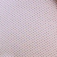 Krepp rövid ceruza ruha - púder rózsaszín, csillogó díszítésel, oldalt rakott - StarShinerS
