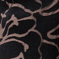 Fekete midi ceruza ruha csipkés anyagból csillogó szálakkal kerekített dekoltázssal