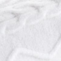 Pulover din tricot alb cu croi larg si model in relief - Top Secret