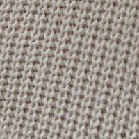 Szürke kötött bő szabású oldalt felsliccelt pulóver
