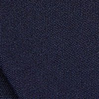 Dark blue dress slightly elastic fabric pencil accessorized with breastpin midi - StarShinerS