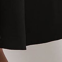 Fekete midi harang ruha enyhén rugalmas szövetből - StarShinerS