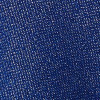 Rochie din crep albastra pana la genunchi tip creion cu aplicatii cu sclipici - StarShinerS