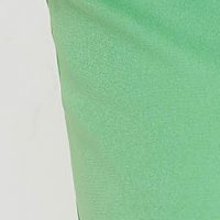 Light Green Pencil Type High Waist Skirt made of Slightly Elastic Fabric - StarShinerS
