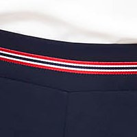 Pantaloni din stofa usor elastica bleumarin conici cu buzunare laterale - StarShinerS