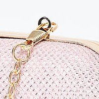 Lightpink bag with glitter details