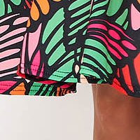 Rochie din lycra subtire in clos cu elastic in talie imprimata digital cu motive abstracte unice