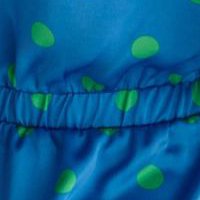 Rochie din material subtire albastra cu elastic in talie si maneci bufante - Top Secret