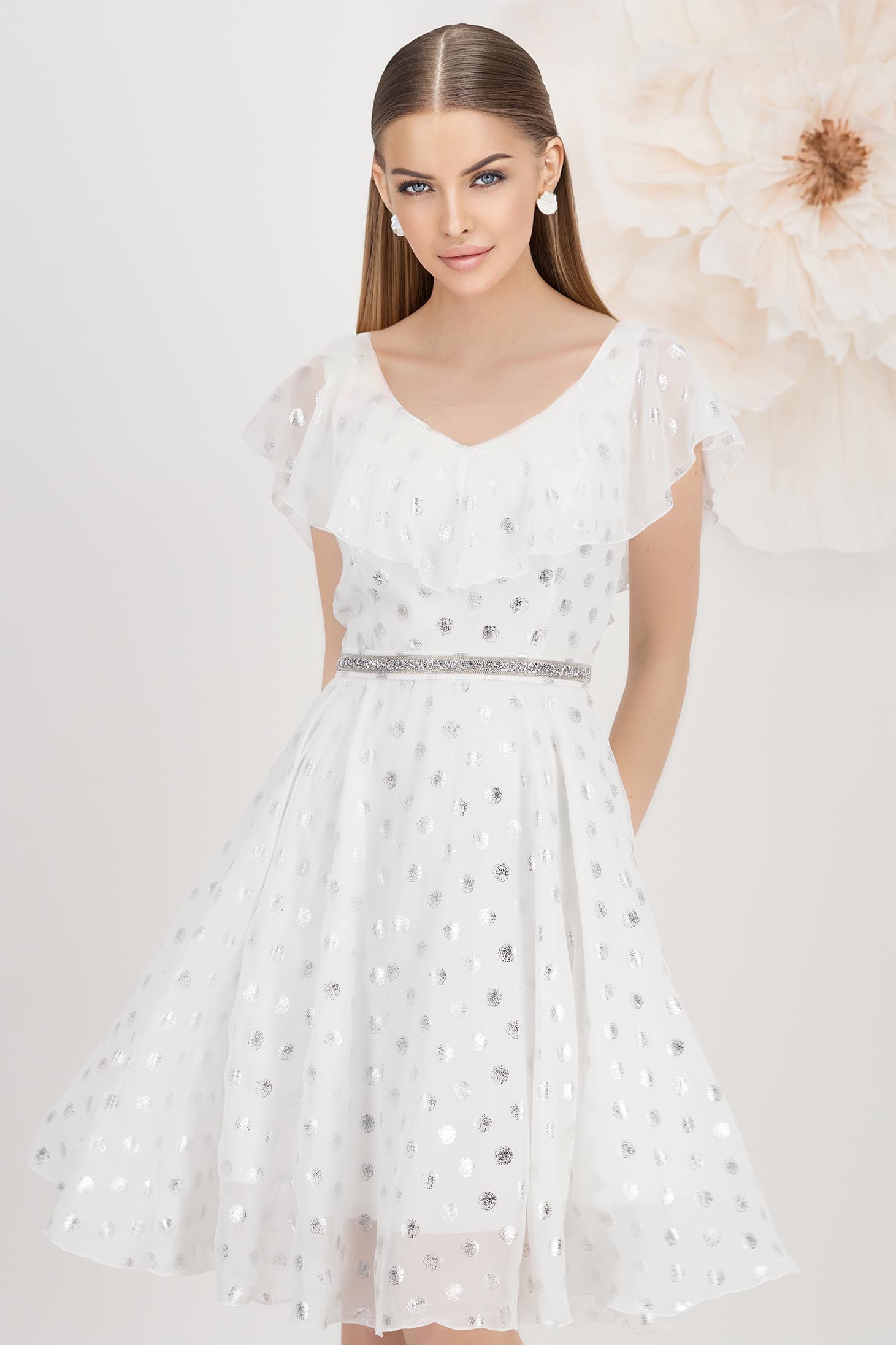 Fehér harang ruha, térdigérő 1 - StarShinerS.hu