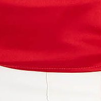 Red mulatto thin lycra top with dropped neckline - StarShinerS