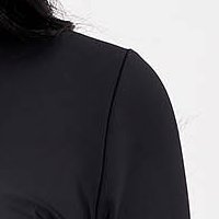 - StarShinerS black dress lycra pencil pleats of material