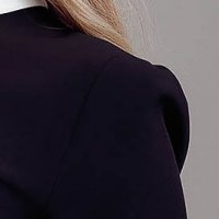 Black dress elastic cloth slightly elastic fabric with pockets a-line
