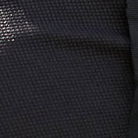 Fekete krepp bő szabású rövid ruha háton v-dekoltázzsal - StarShinerS