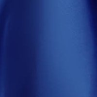 Short blue taffeta dress in flared style with v-neckline - Artista