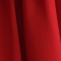 Piros harang muszlin ruha strasszos kiegészítővel ellátott