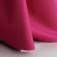 Fuchsia Taffeta Dress A-Line Split Leg with Bare Shoulders - Artista