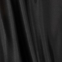 Fekete muszlin hosszú harang ruha válban tollas díszítéssel