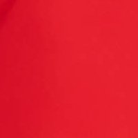 Ruha piros - StarShinerS egyenes rugalmas szövet muszlin ujjakkal háromnegyedes