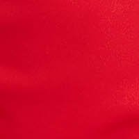 Krepp ceruza ruha - piros, csipke ujjakkal, átlapolt dekoltázzsal - StarShinerS