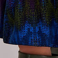Rochie din tricot subtire midi in clos cu elastic in talie si accesoriu tip curea - Lady Pandora Rochie din tricot subtire midi in clos cu elastic in talie si accesoriu tip curea - Lady Pandora