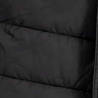 Fekete vízlepergető hosszú egyenes dzseki