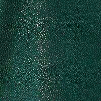 Zöld bársony aszimetrikus bő szabású női blúz