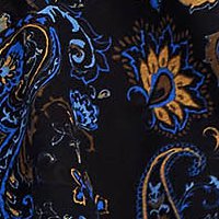 Kék kötött midi harang ruha