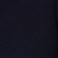 Rochie din crep bleumarin scurta cu un croi drept cu guler si mansete imprimate