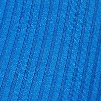 Kék kötött ceruza ruha