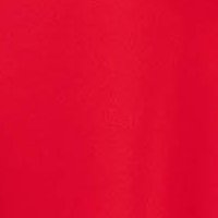 Piros StarShinerS szoknya - rugalmas szövet midi harang öv típusú kiegészítővel