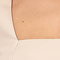 Bézs rövid ceruza ruha - StarShinerS enyhén rugalmas szövetből