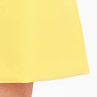 Sárga ceruza ruha - StarShinerS ujjatlan enyhén rugalmas szövetből