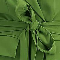 Női kosztüm zöld pamutból készült