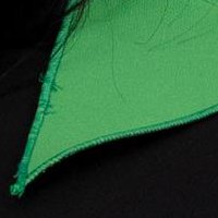 Kendő zöld - StarShinerS rugalmas szövet hímzett részek