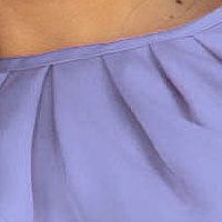 Női blúz világos lila - StarShinerS szaténból bő szabású
