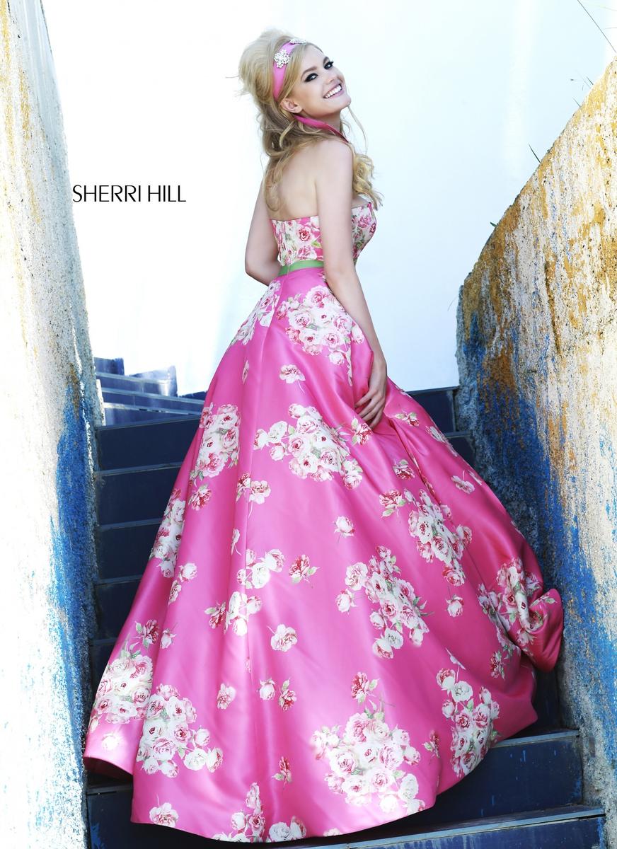 Sherri Hill 32128 Pink Dress 1 - StarShinerS.com