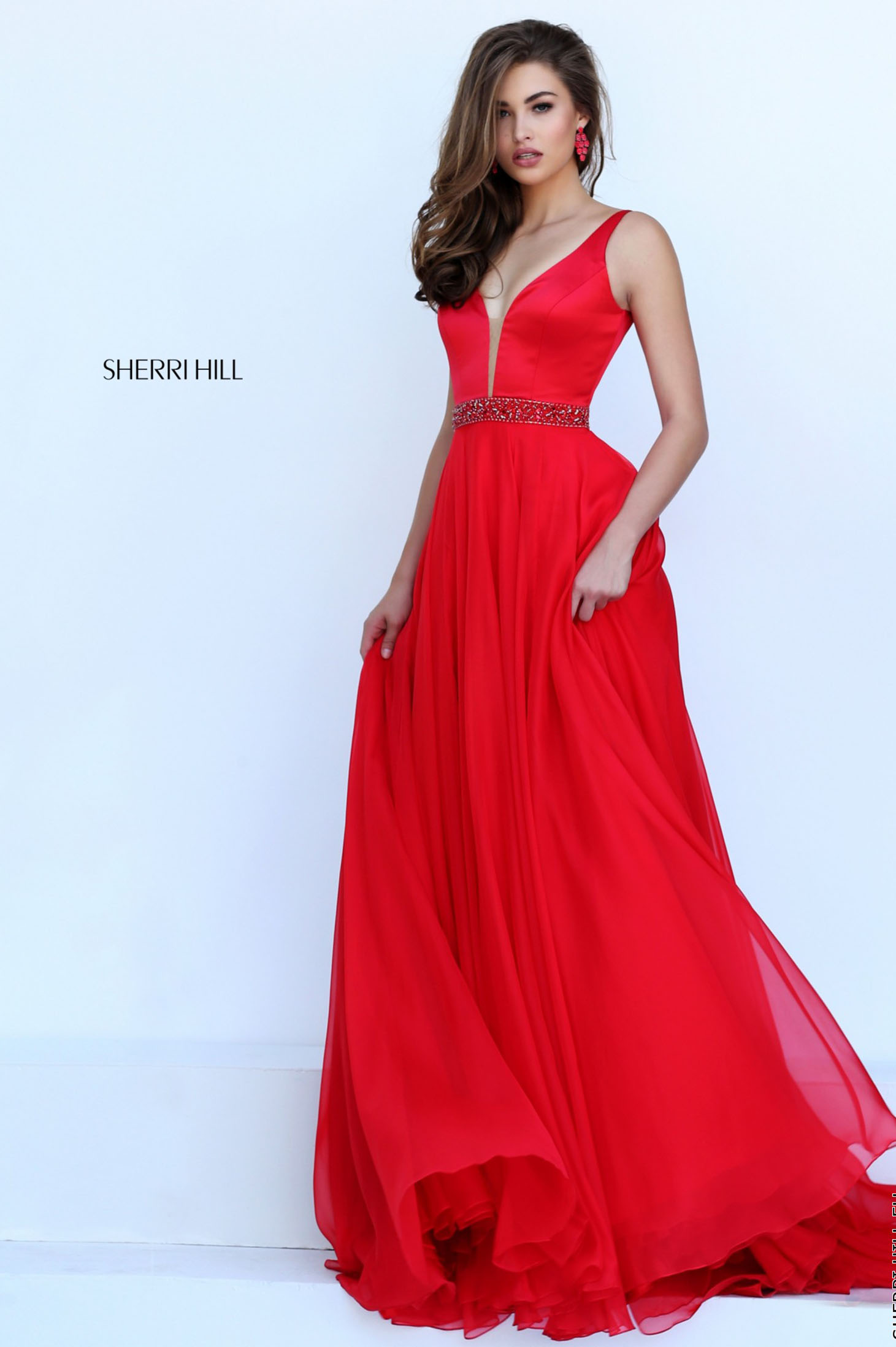 Sherri Hill 50264 Red Dress