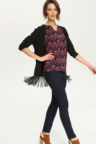 Top Secret Illusionist Black Cardigan