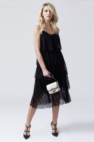 Daniella Cristea Samba Black Dress