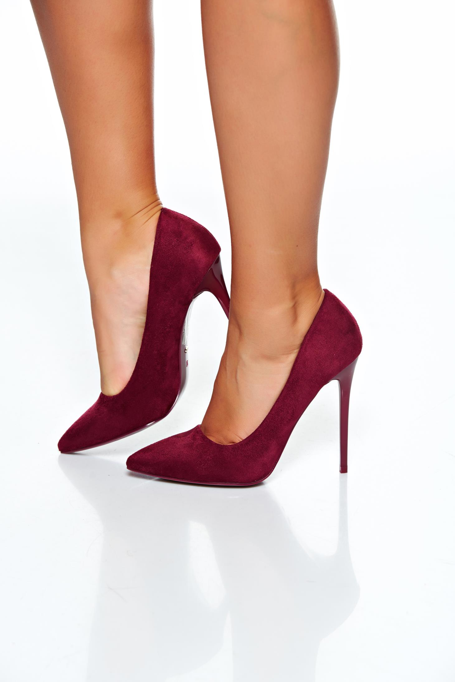 Pantofi Charm Nobility Mov