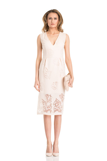 Daniella Cristea Young Spirit Cream Dress