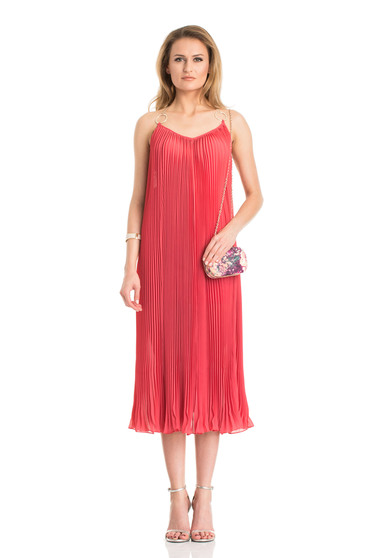 Daniella Cristea Tasty Feeling Coral Dress