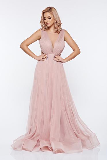 Rosa evening dresses Ana Radu dress accessorized with belt