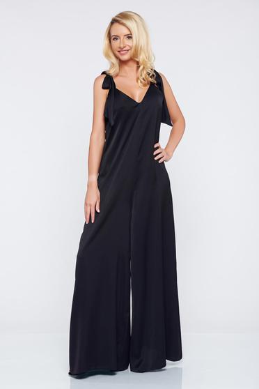 Occasional Ana Radu black jumpsuit with v-neckline